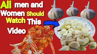 Take Garlic but don't Make the same Mistake Many People do, What Happens when You Take Raw Garlic