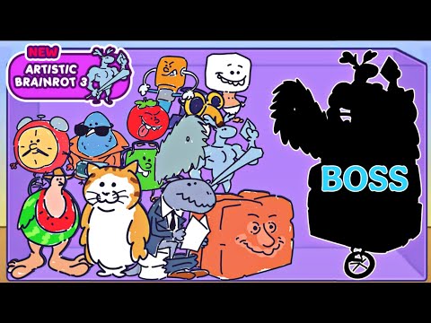 Merge Fellas Artistic Brainrot 3 Gameplay Walkthrough Reaching Max Level ×2 New Update