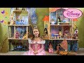 Princess Aurora Opens Magnificent Disney Princess Set: Cinderella Castle and Under the Sea Castle
