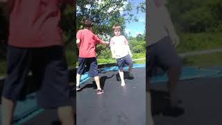 My brother challenged me to a boxing match