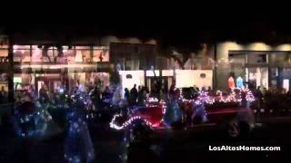 preview picture of video 'Los Altos Festival of Lights Parade 2011'