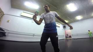 Kendama studio session at REIM dance center - סשן קנדמה במרכז למחול רעים