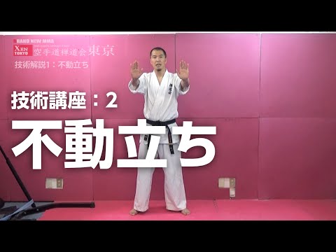 基本の立ち方 不動立ち 【空手道禅道会 技術解説：1 】不動立ち 武道総合格闘技／How To Fudo Tachi MMA KARATE