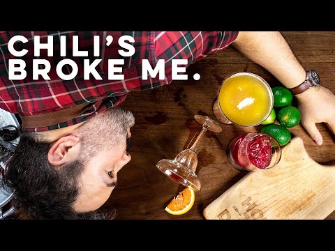 I tried desperately to fix the bad drinks from Chili's How to Drink