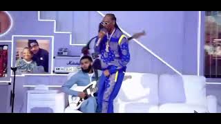 Snoop Dogg Crip walk at Super Bowl Lvi