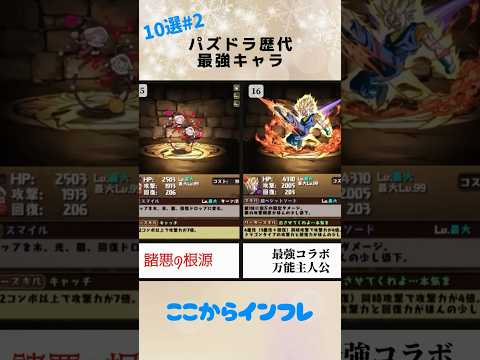 初期パズドラ最強リーダーキャラランキング！あなたは誰を知ってる？