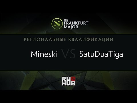 Mineski vs SatuDuaTiga, Frankfurt Major Quali, SEA Play-off, Game 1