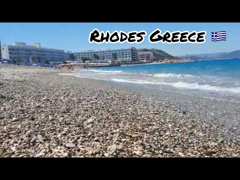 Beautiful Beach of Rhodes Greece 🇬🇷 @SofiaEurasien @MarifeLiao