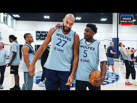 **EXCLUSIVE** Look Inside The Timberwolves' Practice