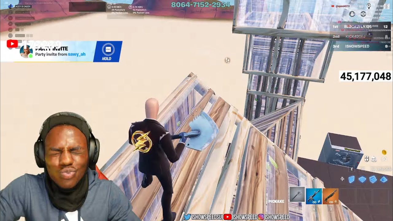 MY MOM IS KINDA HOMELESS (REUNION) + 100K FORTNITE TOURNAMENT  (DROPTICS)🏆