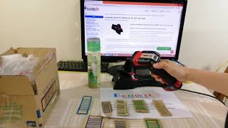 รีวิว สาธิต ทดสอบ Honeywell Granit XP 1991iSR barcode scanner เครื่องอ่านบาร์โค้ดไร้สาย อ่านไกล