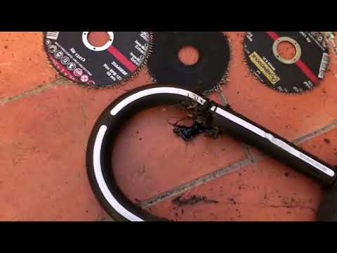 I tested the Angle Grinder Resistant Litelok X1 (against the Kryptonite Fahgettaboudit Mini)