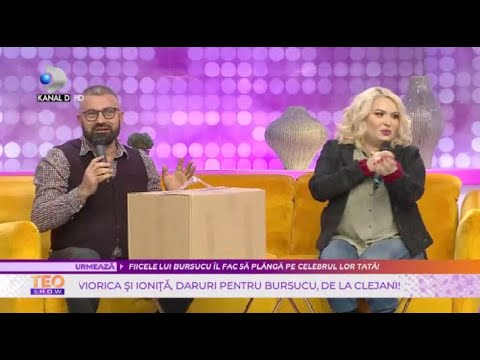 Teo Show (25.02.2022) - Viorica and Ionita, gifts for Bursucu, from Clejani!