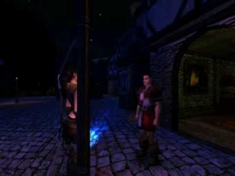 (Blind) Lets Play Gothic 2 - Velaya (76) Entering the Upper Quarter