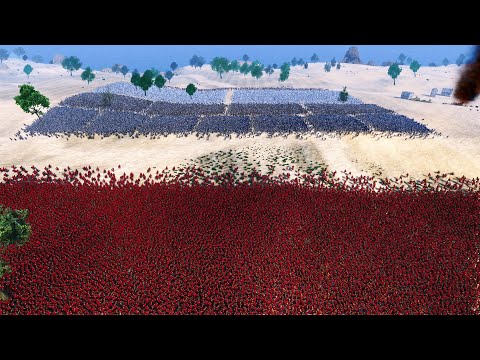 Spartans Try to Defend Wall Ultimate Epic Battle Simulator UEBS