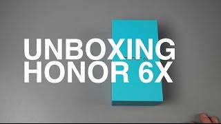 Honor 6X Unboxing and Hands-on