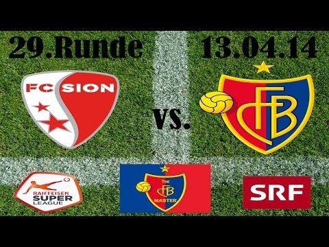 FC Sion vs. FC Basel (0:1) Raiffeisen Super League 29. Runde (13.04.14)