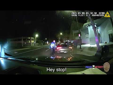 Driver in Stolen Lamborghini Huracan Crashes During High Speed Police Pursuit in L A
