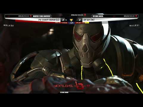GRAND FINAL: PG Coach Steve vs DF Grr - NLBC v.77 - Injustice 2 [1080p/60fps] HD