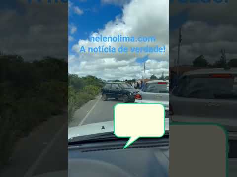 Acidente entre carro e moto deixa policial ferido na saúde de Cubati para Seridó na Paraíba