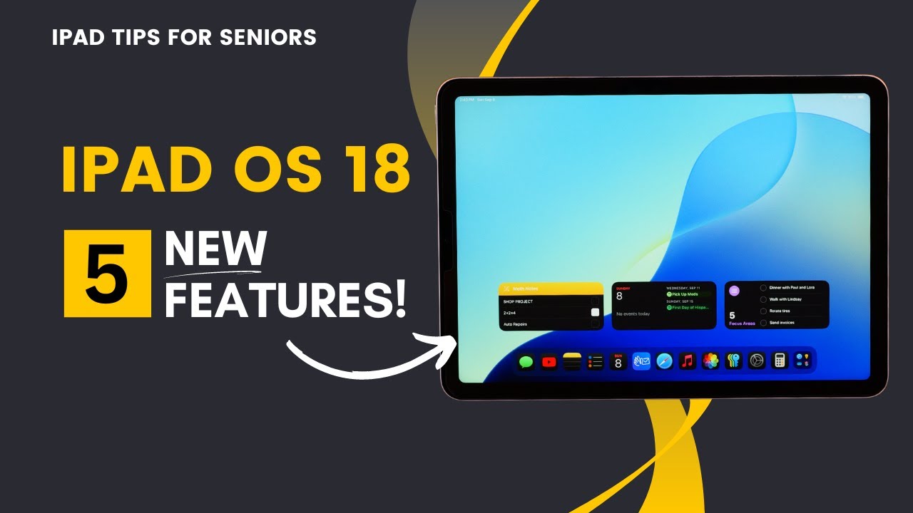 iPad OS 18 - 5 New Features!