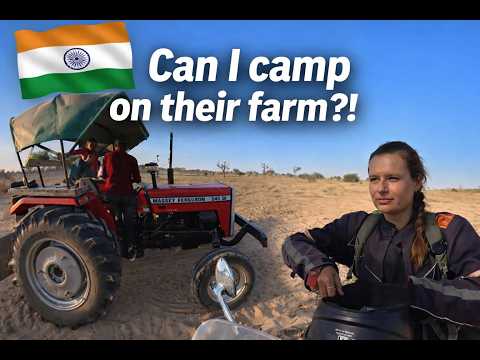 Should a Solo Female Biker Do This In India?! 🇮🇳 - Motorbike adventure #4