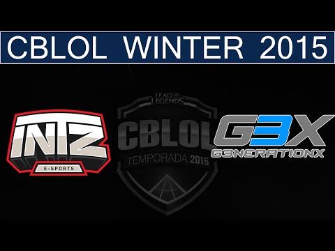RED vs G3X Game 1 | INTZ Red vs g3nerationX (06.06.2015) [CBLOL Winter 2015]