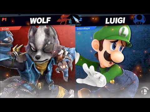 Sweet Spot Smash 1 - G. Cab (Wolf) vs. InfernoRaph (Luigi, Roy) - Losers Rd. 2