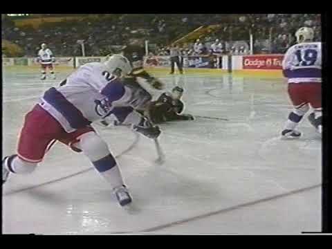 (Original) Winnipeg Jets score 4 short-handed goals vs. the Vancouver Canucks - April 1995