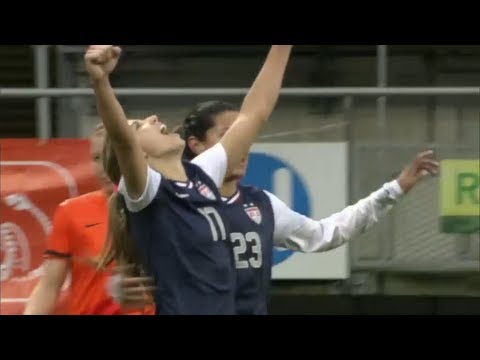 WNT vs. Netherlands: Tobin Heath Goal - April 9, 2013