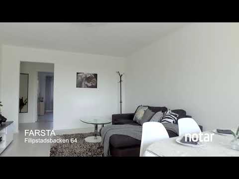 Filipstadsbacken 64 - 2:a · 58.5m2 - Farsta : Via Notar mäklare Farsta / Sköndal