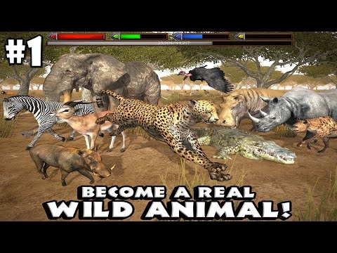 Ultimate Savanna Simulator By Gluten Free Games - Android/iOS - Gameplay Part 1