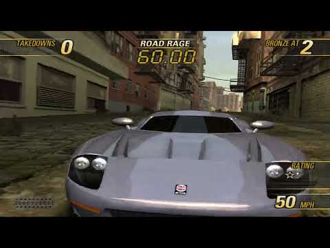 Burnout Revenge Longplay (All Gold Medals in events with all perfect rankings) [PCSX2]