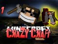 Minecraft CRAZY CRAFT 1 - WTF IS THIS (Minecraft Mod Survival)