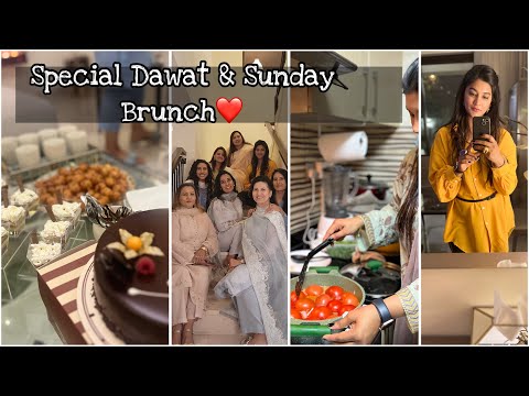 Special Dawat 😍 || Sunday Brunch || Family Masti || Taani Rixvi || Daily VLOG