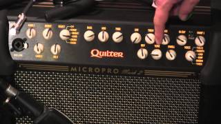 Video thumbnail for Quilter MicroPro Mach 2 HD (Heavy Duty 12) amplifier demo (focus on dirty tones) by gearmanndude