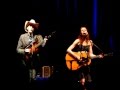 Down Along The Dixie Line - Gillian Welch, live @ Clyde Auditorium, Glasgow, 20-11-2011