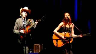 Down Along The Dixie Line - Gillian Welch, live @ Clyde Auditorium, Glasgow, 20-11-2011