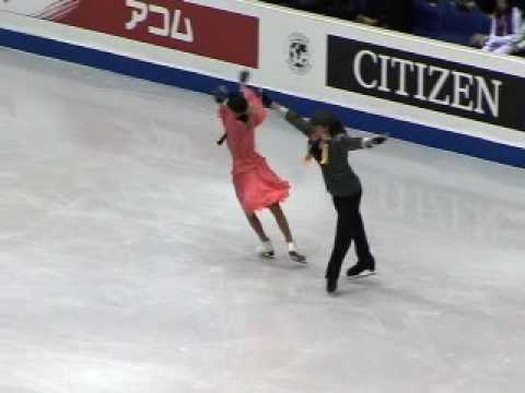 GPF0809 Senior Ice Dancing Original Dance Oksana DOMNINA / Maxim SHABALIN