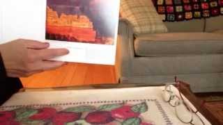 ASMR turning pages, with soft spoken reading