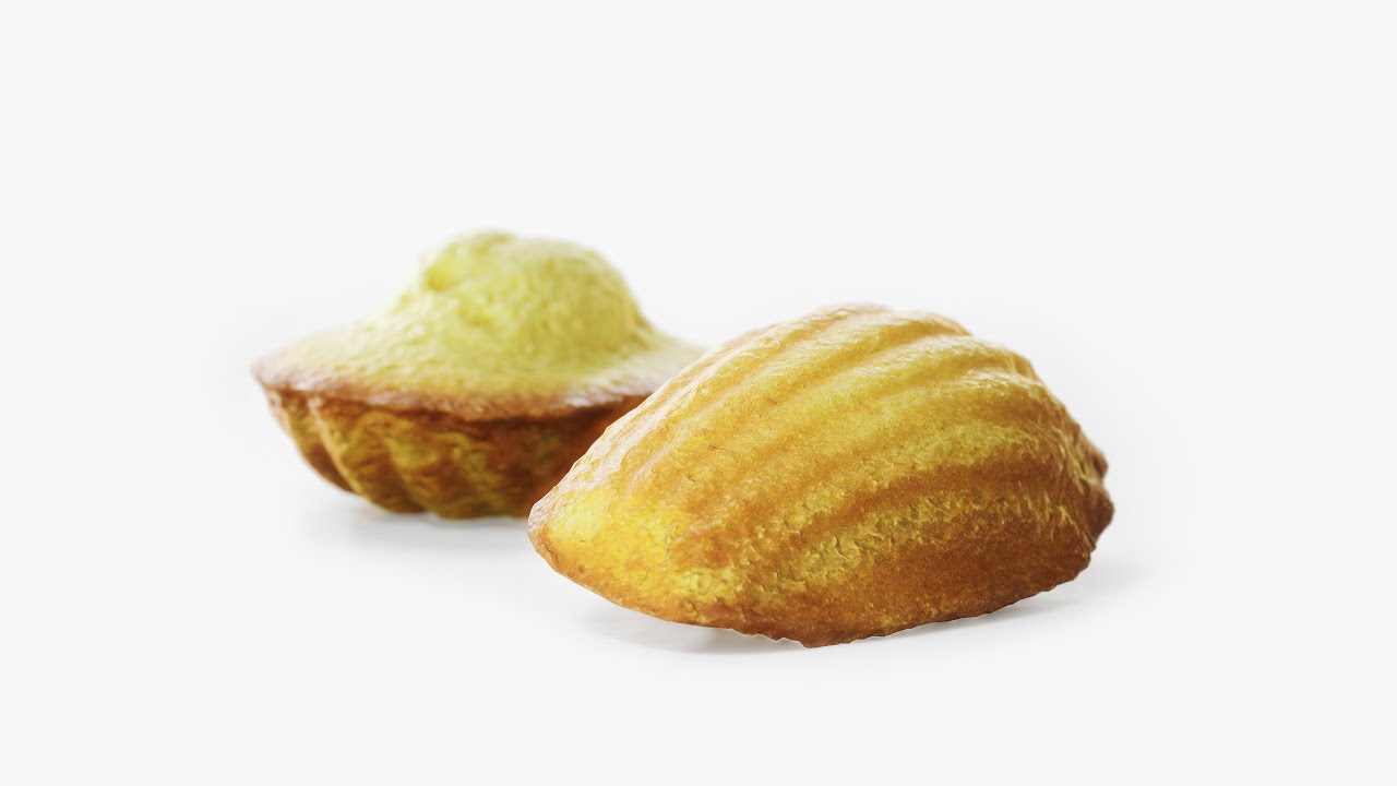 Madeleine Cookie 3D Model