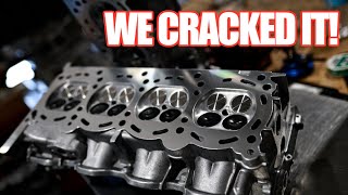 VK56 Head Disaster to Redemption | Flow Testing, Pocket Port & Full Build