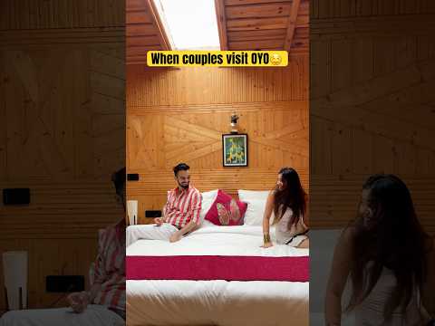 When couples visit OYO🤤 #youtubeshorts #shorts #ytshorts #couple #marriage #simrit #oyo