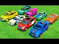 TRANSPORTING DACIA FORD BMW VOLKSWAGEN RANGE ROVER DEPARTMENT WITH MAN TRUCKS FS22