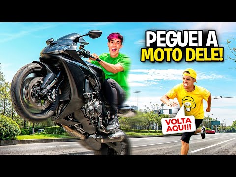 I TOOK LEOZINHO'S MOTORCYCLE WITHOUT NOTIFYING *did he find out?