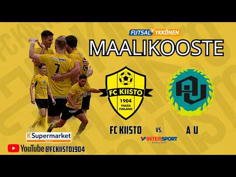 FC Kiisto - Alastaron Urheilijat | Futsal Ykkönen | Maalikooste