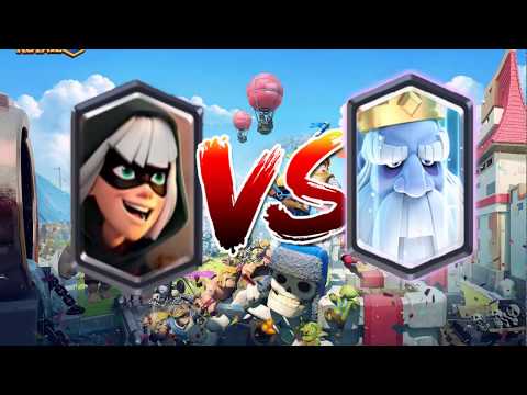 clash royal : bandit vs royal ghost