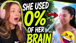 She Used 0% Of Her Brain | I LOST BRAIN CELLS WATCHING THIS.. 😂 