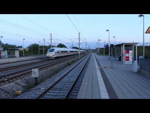 ICE 3 (BR 403), 300 Km/h @ Allersberg - SFS Nürnberg-Ingolstadt