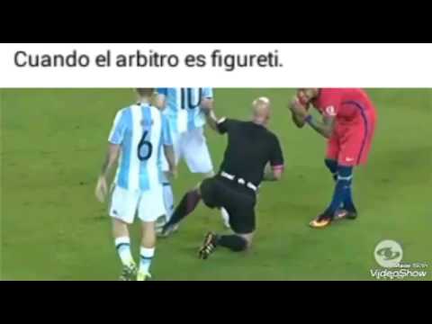 Cuando el abitro es figureti y le pasa lo peor.